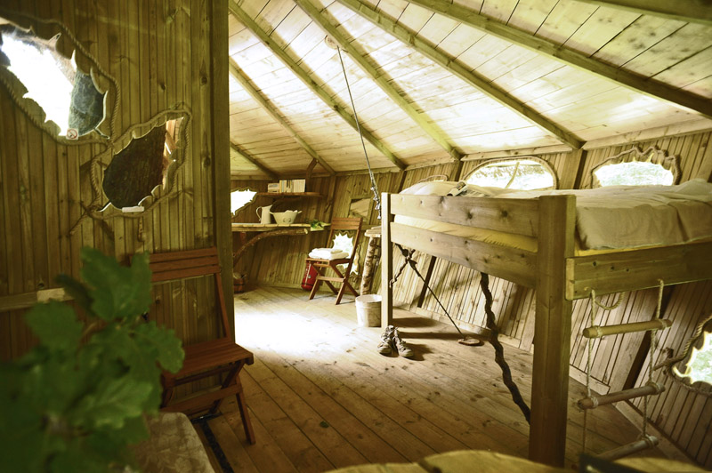 Cabane des Jumelles L'autre côté de la Chambre - Lit simple